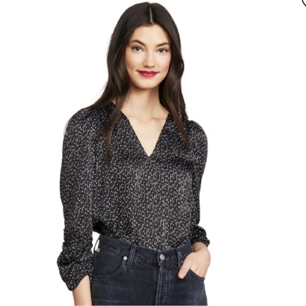 Maizie star print blouse